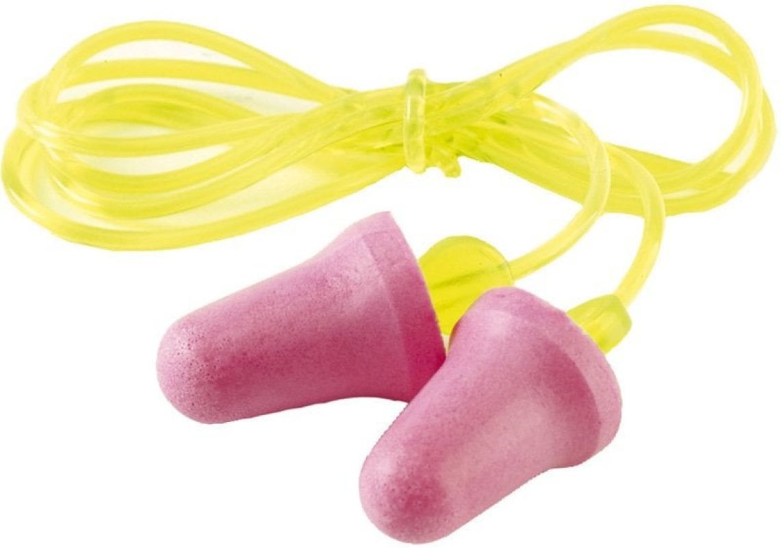 3M™ No-Touch™ Earplugs, Corded, 35dB, 100 Per Pack, PN-01-004