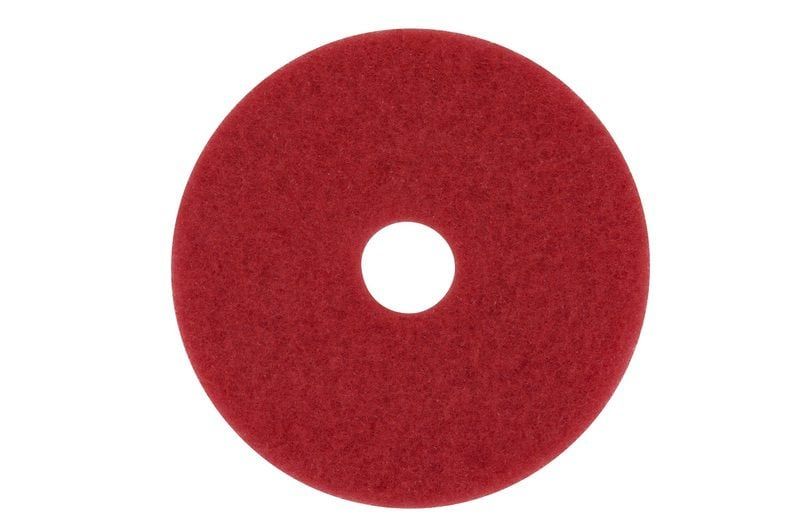 Scotch-Brite™ Floor Pads, Red, 432 mm, 5/Case