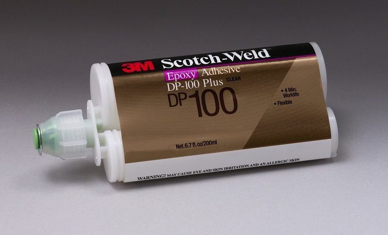 3M™ Scotch-Weld™ DP100 Plus epoxi ragasztó, átlátszó, 400 ml