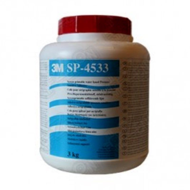 3M™ Screenprintable Adhesive SP4533, Milky white, 3 kg