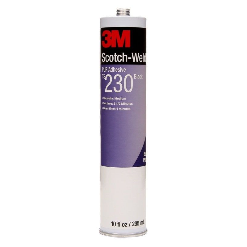 3M™ Scotch-Weld™ TS-230 Reaktív Poliuretán Ragasztó, Fekete, 295 ml