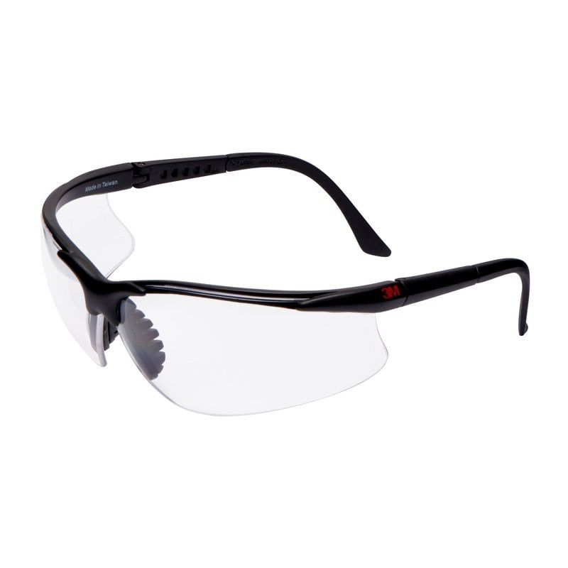 3M™ 2750-es sorozatú védőszemüveg, fekete keret, karcálló/páramentes, víztiszta lencse, 2750