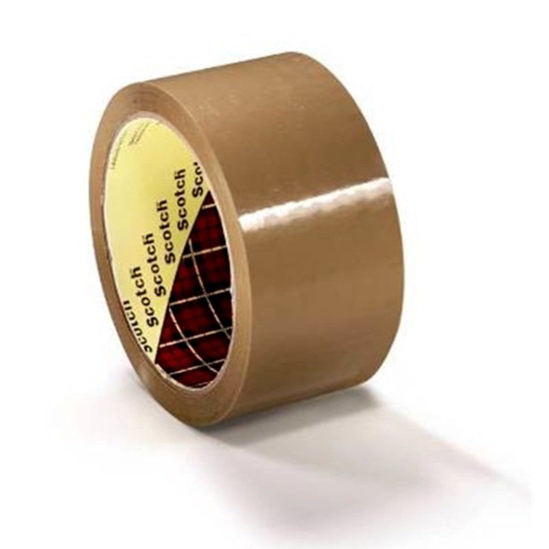 Scotch™ Box Sealing Tape 371, Transparent, 75 mm x 66 m