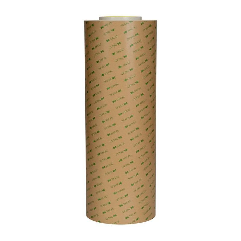 3M™ Adhesive Transfer Tape 9671LE, Transparent, 686 mm x 165 m, 0.06 mm