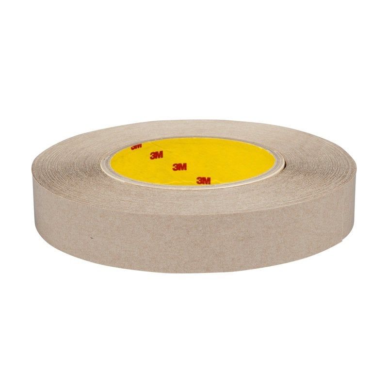 3M™ Adhesive Transfer Tape 9627, Transparent, 686 mm x 55 m, 0.13 mm