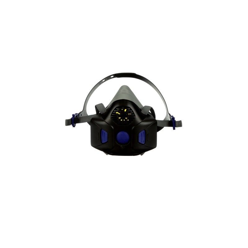 3M™ Secure Click™ Half Mask Reusable Respirator, Speaking Diaphragm, Medium, HF-802SD