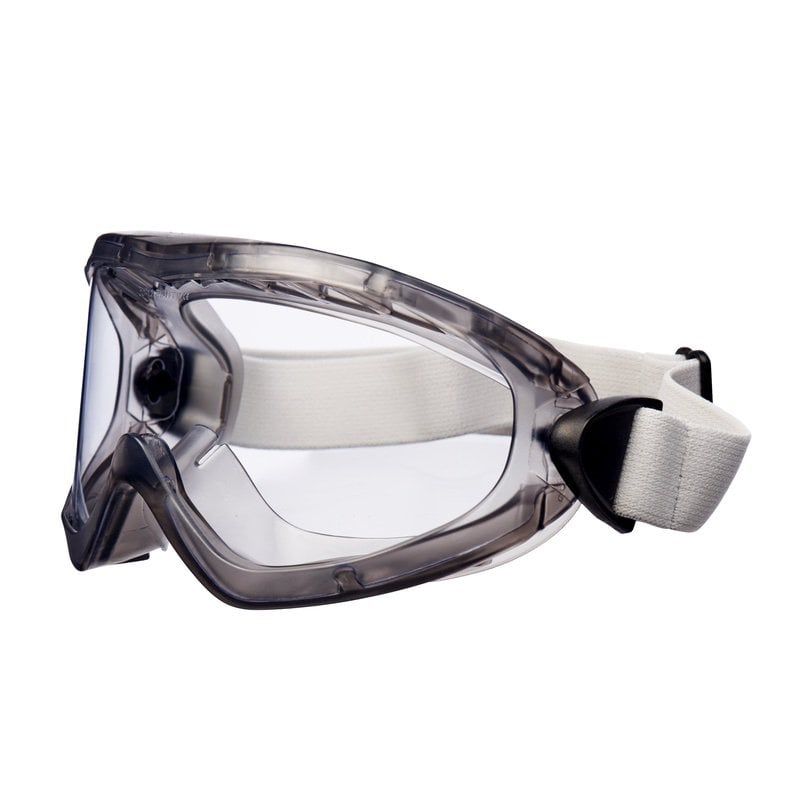 2890A zárt védőszemüveg, víztiszta, acetát lencsével, páramentesítő réteggel (vegyszerálló), indirekt szellőzés