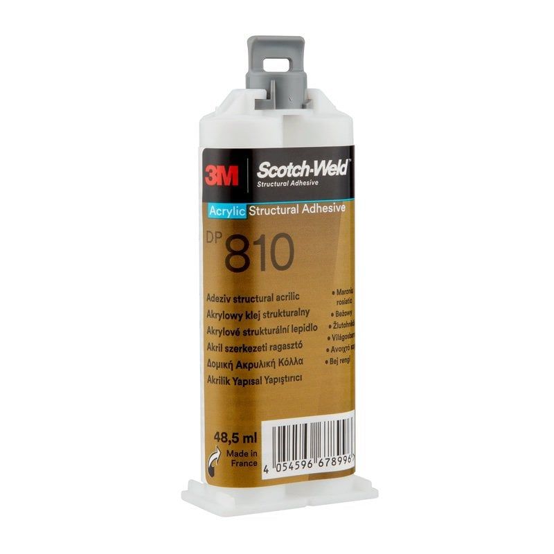3M™ Scotch-Weld™ Low Odour Acrylic Adhesive DP810, Green, 48.5 ml, Label2