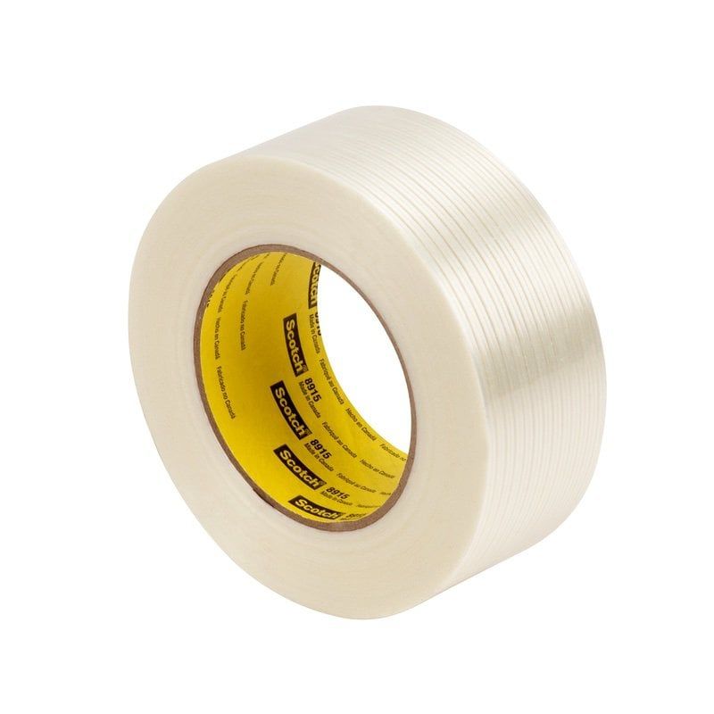 Scotch™ Filament Tape Clean Removal 8915, Transparent, 768 mm x 55 m, 0.15 mm