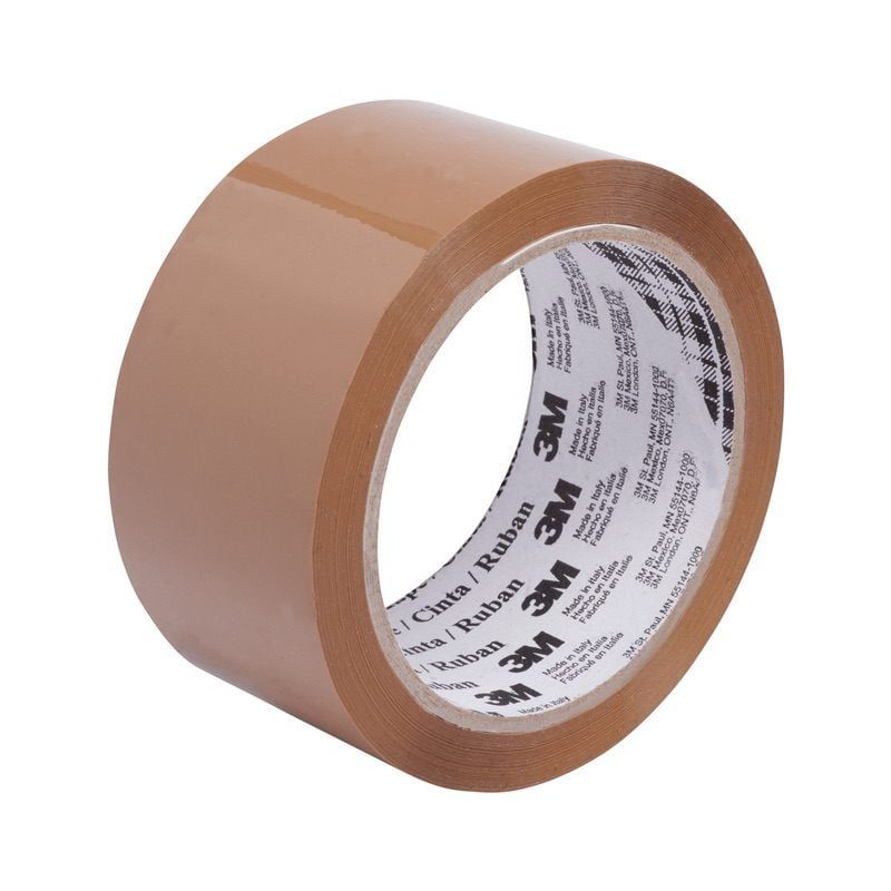 Tartan™ Box Sealing Tape 369, brown, 44 mm x 66 m