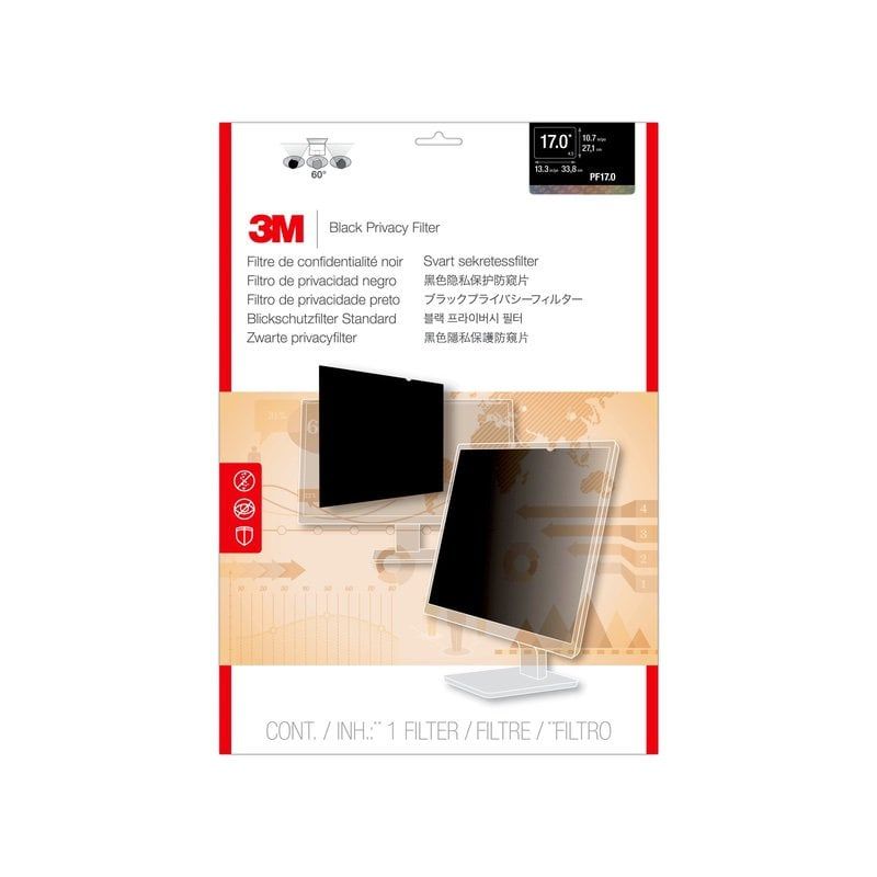 3M™ Privacy Filter for 17 in. Standard Monitor, PF170C4B