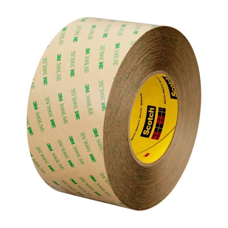 3M™ Double Coated Tape 93015LE, Clear, 210 mm x 295 mm, 0.15 mm, Restricted GTML