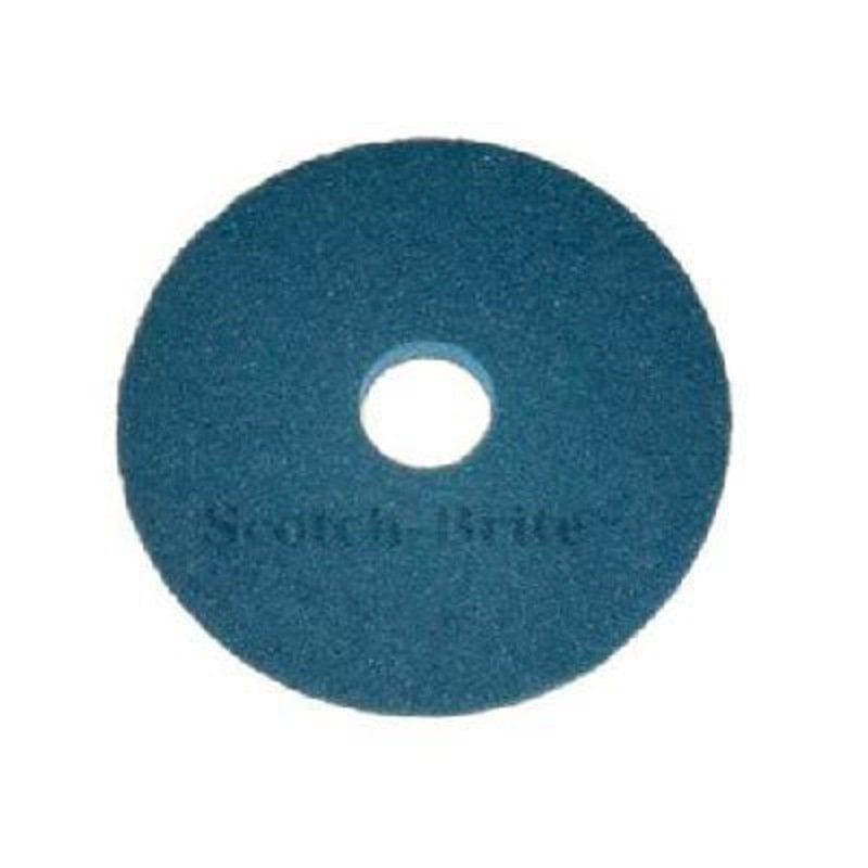 Scotch-Brite™ Floor Pads, Blue, 530 mm, 5/Case