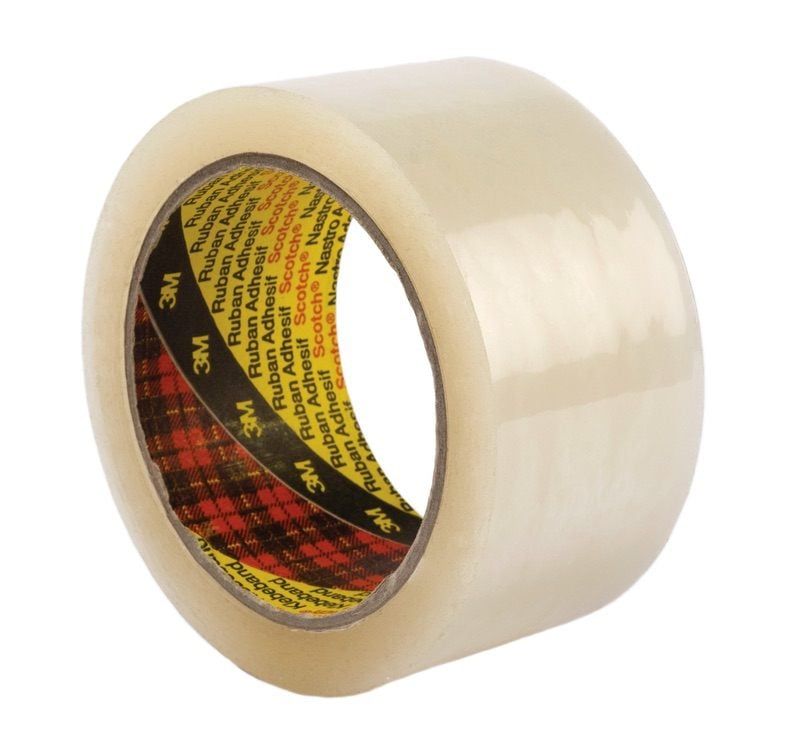 Scotch™ General Purpose Low Noise Box Sealing Tape 309, Transparent, 50 mm x 66 m