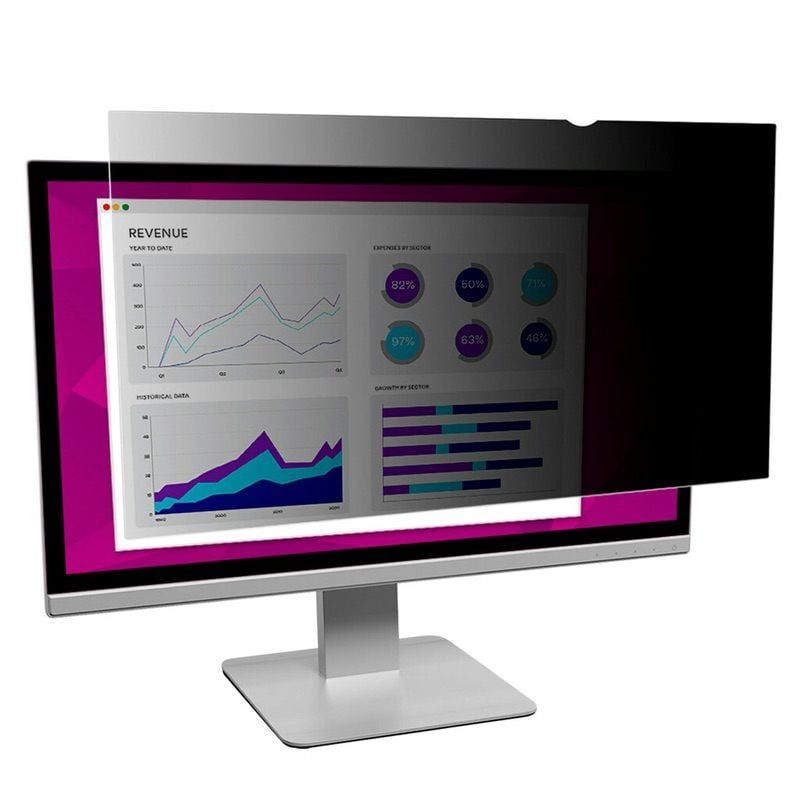 3M™ High Clarity Privacy Filter for 22 in. Widescreen Monitor , HC220W1B, 16:10