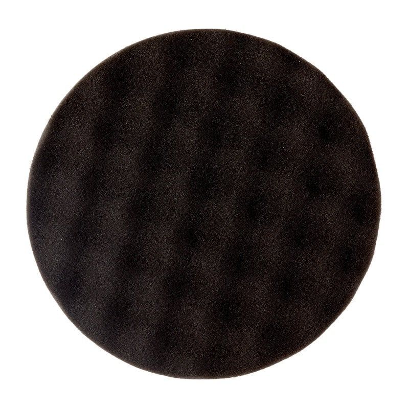 3M™ Perfect-It™ High Gloss Polishing Pad, Black, Convoluted, 150 mm, 09378