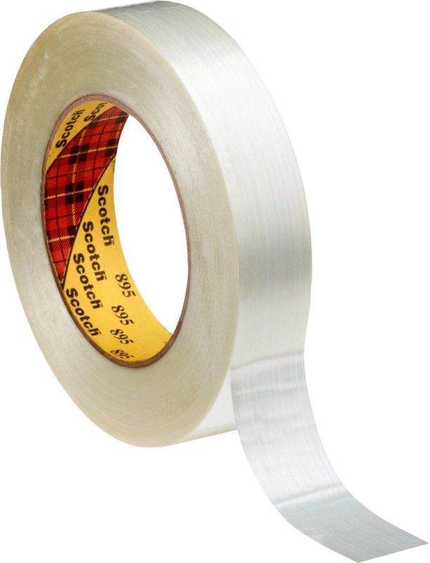 Scotch™ Performance Filament Tape 895, Transparent, 19 mm x 50 m, 0.15 mm