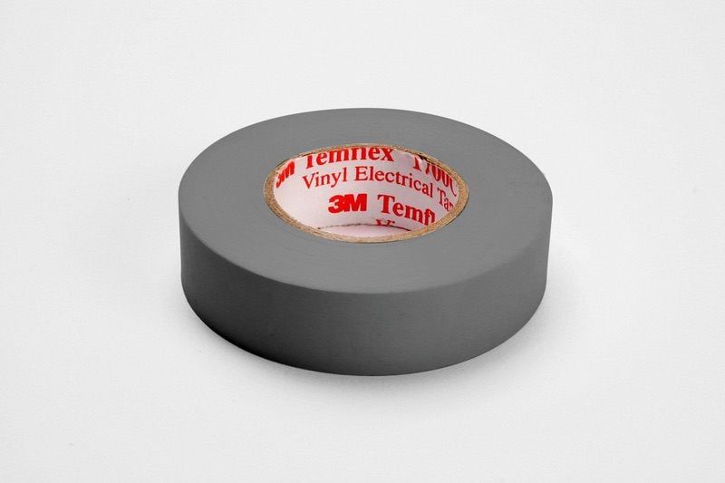 3M™ Temflex Vinyl Electrical Tape 1300, Grey, 19 mm x 20 m