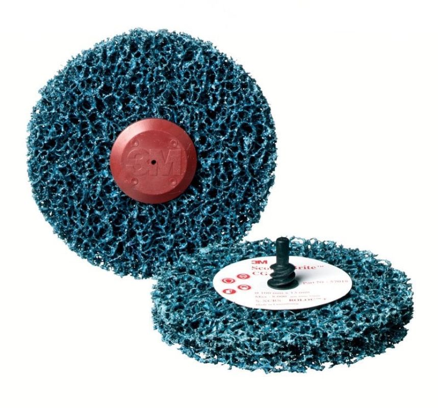 Scotch-Brite™ Roloc™ Clean and Strip Disc CG-RD, 100 mm x 13 mm