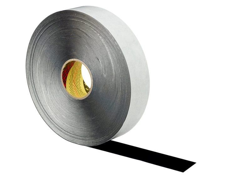 Scotch™ Flocked Polyurethane Tape 8581, Black, 200 mm x 50 m