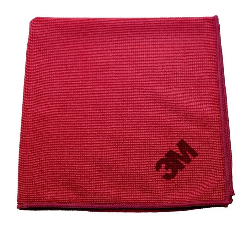 Scotch-Brite ™ nagy teljesítményű tisztító törlőkendő 2011, piros, 320 mm x 360 mm, 50 / csomag