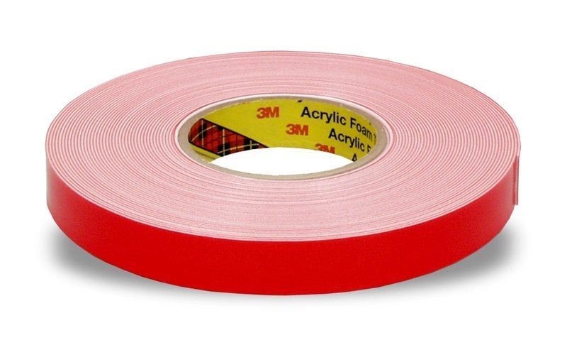3M™ Pressure Sensitive Acrylic Foam Tape 4225, White, 590 mm x 27.5 m