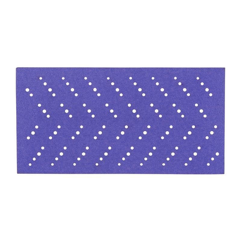 3M™ Cubitron™ II Hookit™ Clean Sanding Abrasive Sheet 737U, 115 mm x 225 mm, Multihole, 320+, 51406