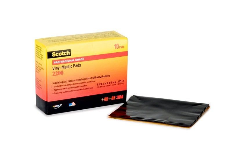 Scotch™ Vinyl Mastic Pad 2200, 110 mm x 165 mm
