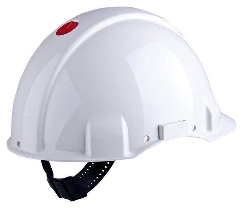 3M™ G3000 Safety Helmet, Uvicator, Pinlock, Dielectric, 1000v, White, G3001DUV1000V-VI