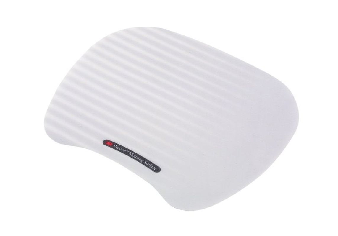 3M™ Mouse Pad with Precise™ Mousing Surface Silver 230 mm x 190 mm