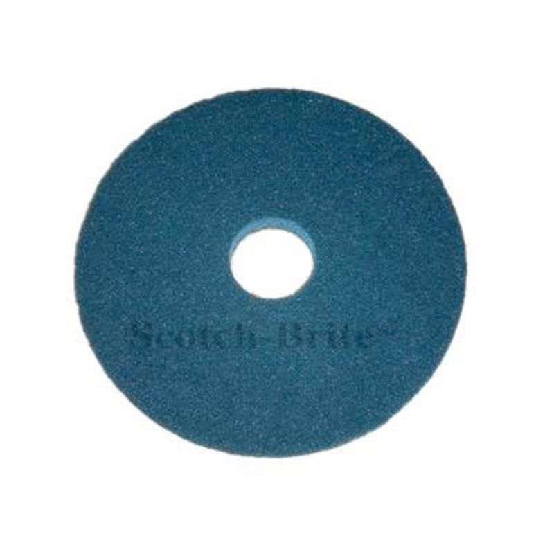 Scotch-Brite™ Floor Pads, Blue, 380 mm, 5/Case