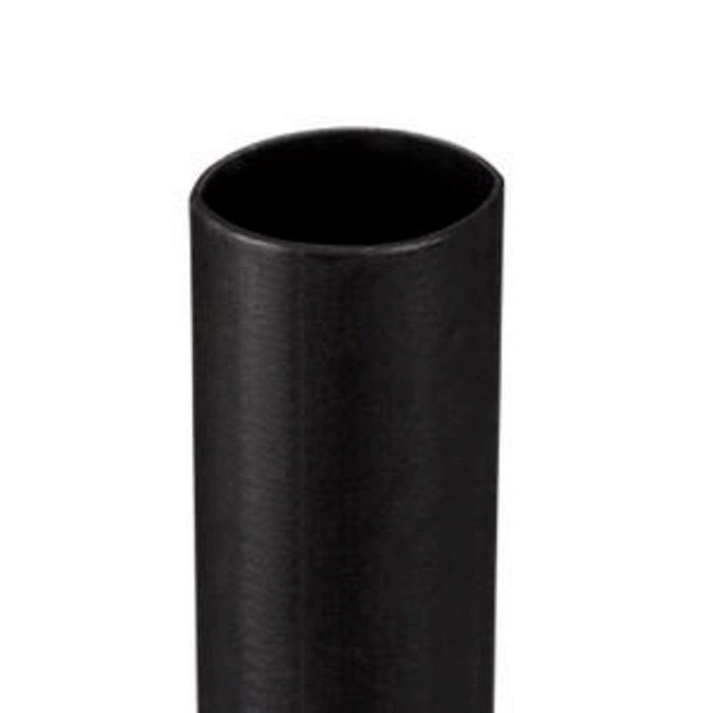 3M™ HDT-AN Heat Shrink Tubing, Polyolefin with Adhesive, Black, 22.0/6.0 mm, 1 m Piece