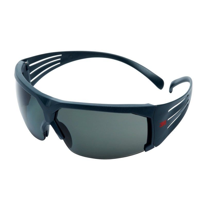 3M™ SecureFit™ 600 Safety Glasses, Grey frame, Anti-Scratch, Grey Polarised Lens, SF611AS-EU, 20/Case