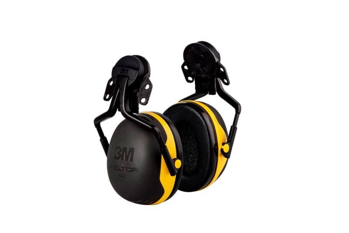 3M™ PELTOR™ Earmuffs, 30 dB, Yellow, Helmet Mounted, X2P3