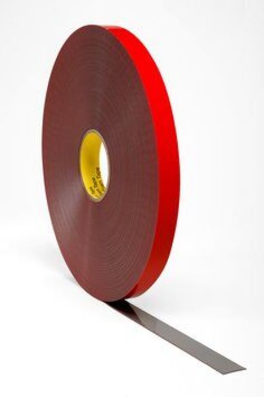3M™ Acrylic Foam Tape 5661HS, Gray, 1.0 mm,  610 mm x 66 m
