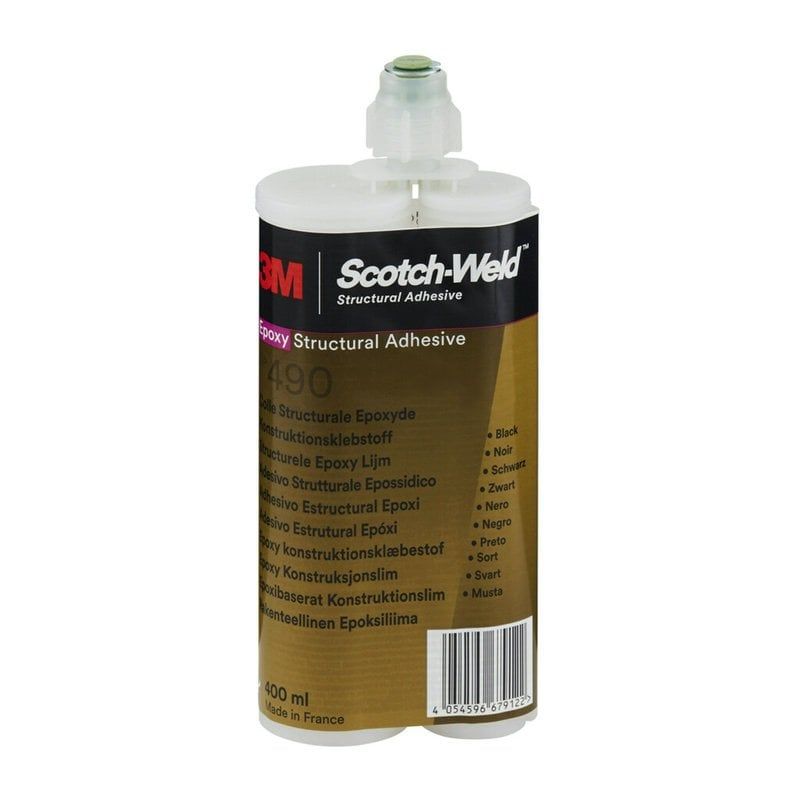3M™ Scotch Weld™ DP490 epoxi ragasztó, fekete, 400 ml