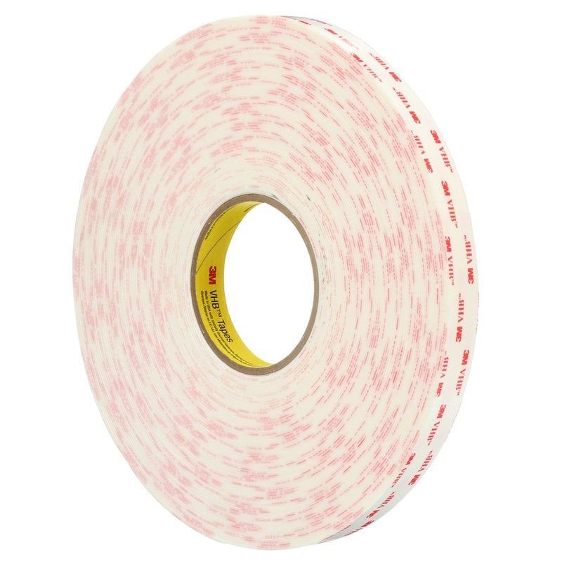 3M™ VHB™ Tape 4952P, White, 25 mm x 33 m, 1.1 mm