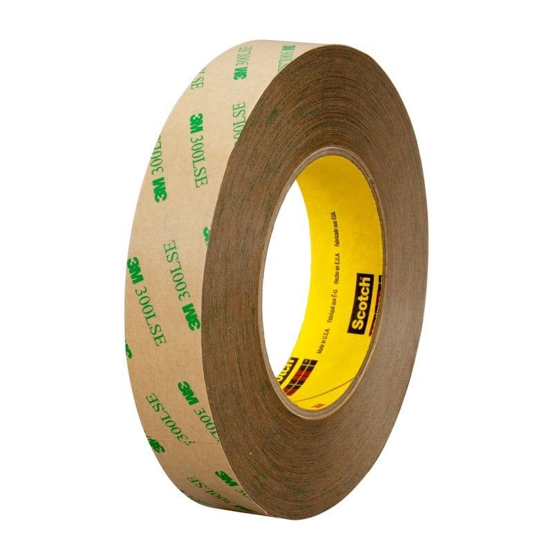 3M™ Double Coated Tape 93010LE, Clear, 210 mm x 295 mm x 0.1 mm, Restricted GTML