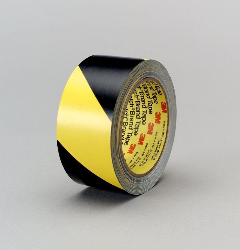 3M™ Safety Stripe Tape 5702, Black/Yellow, 51 mm x 33 m, 0.14 mm