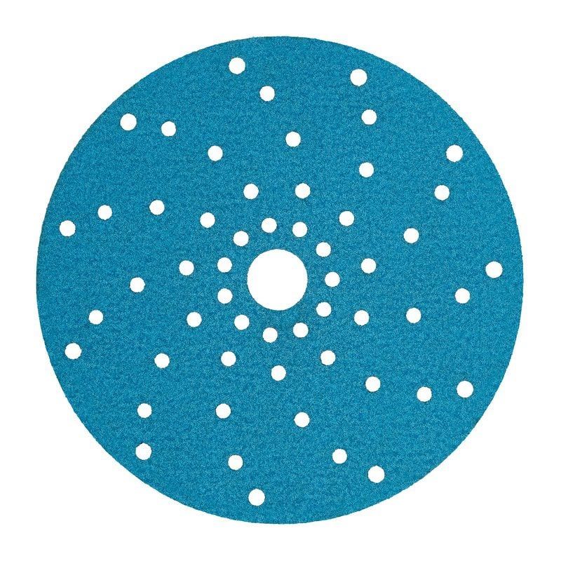 3M™ Hookit™ Abrasive Disc 325U, Blue, 150 mm, Multihole, P120, 51373