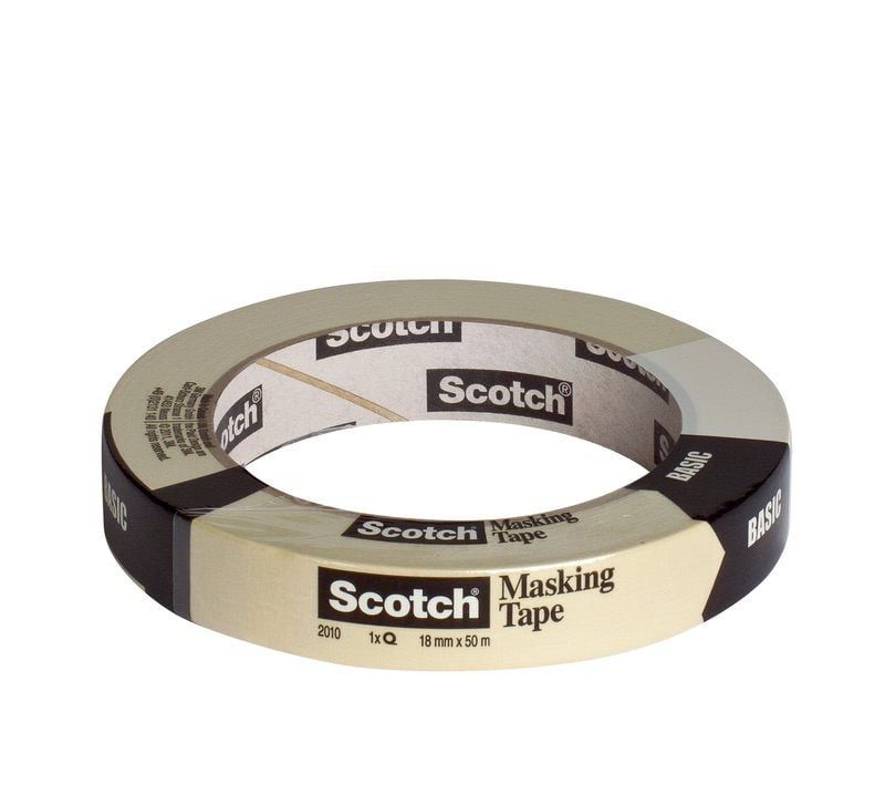 Scotch™ Basic Masking Tape Beige 18 mm x 50 m 1 Roll