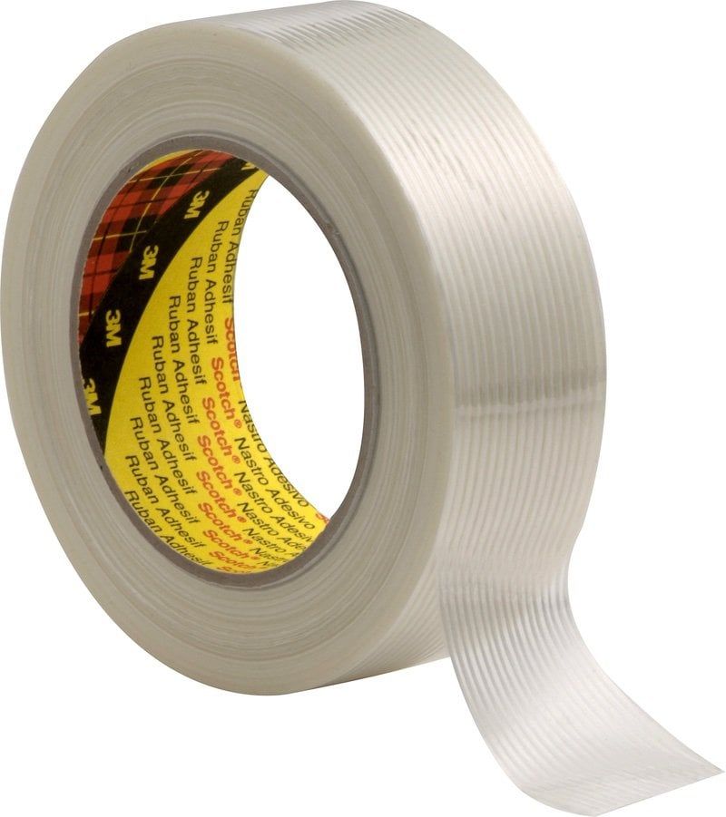 Scotch™ General Purpose Filament Tape 8956, White, 50 mm x 50 m,  0.12 mm