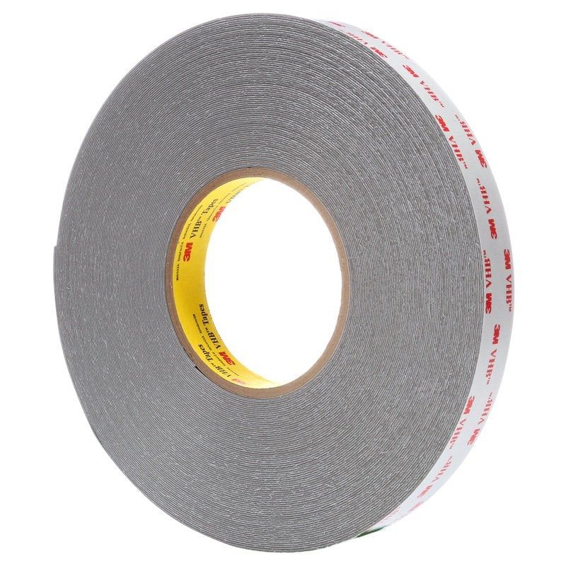 3M™ VHB™ Tape RP25, Grey, 1220 mm x 66 m, 0.6 mm