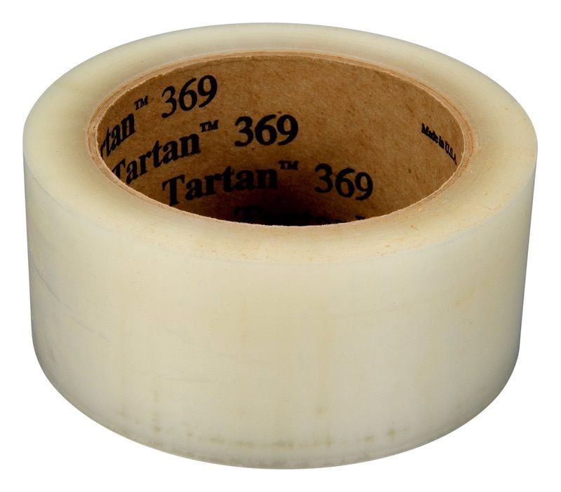 Tartan™ Box Sealing Tape 369, Transparent, 44 mm x 66 m