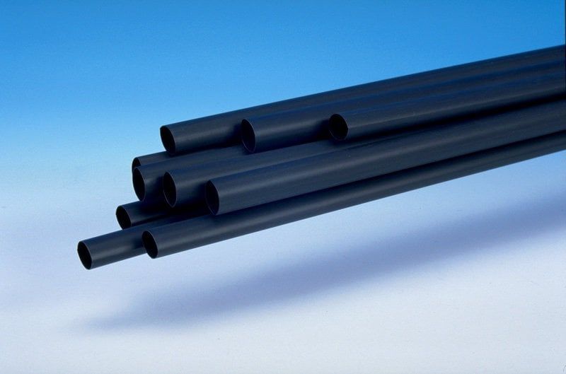 3M™ SFTW-202A Heat Shrink Tubing, Polyolefin, Black, 3.2/1.6 mm, 400 m Roll