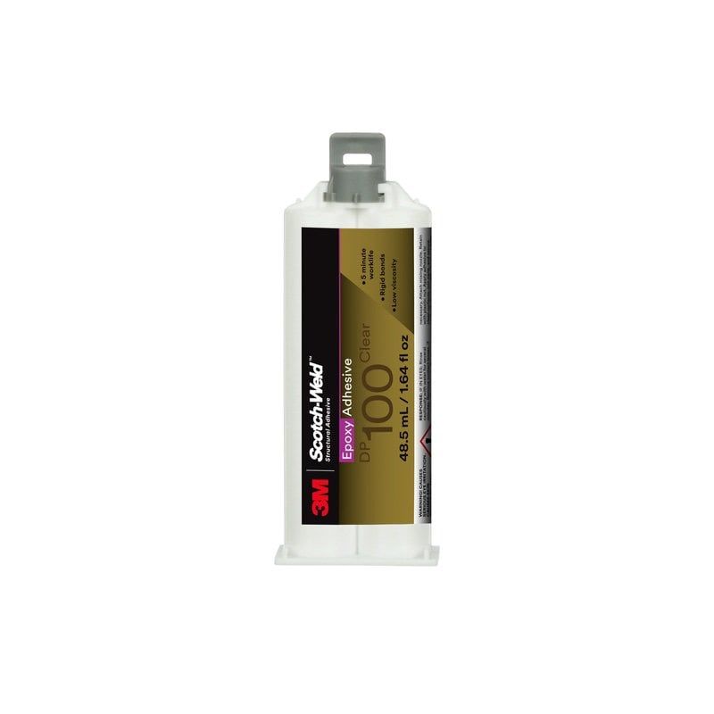 3M™ Epoxy Adhesive DP100, Transparent, 48.5 ml