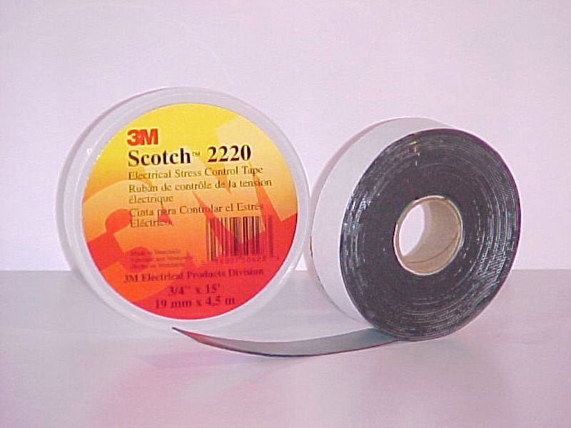 Scotch™ Electrical Stress Control Tape 2220, 19 mm x 4.5 m