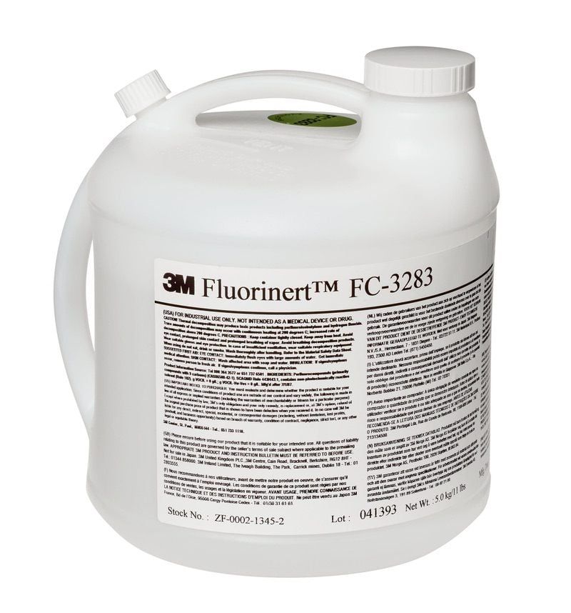 3M™ Fluorinert™ Electronic Liquid FC-3283, 0.75 gal (US) plastic container (11 lb, 5 kg), Antwerp