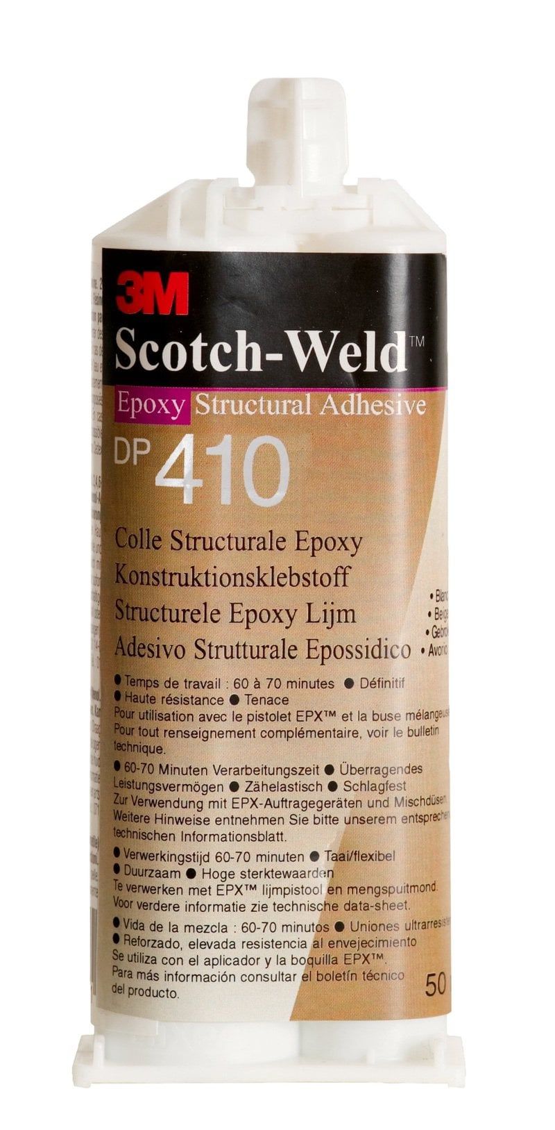 3M™ Scotch-Weld™ Epoxy Adhesive DP410, Beige, 50 ml
