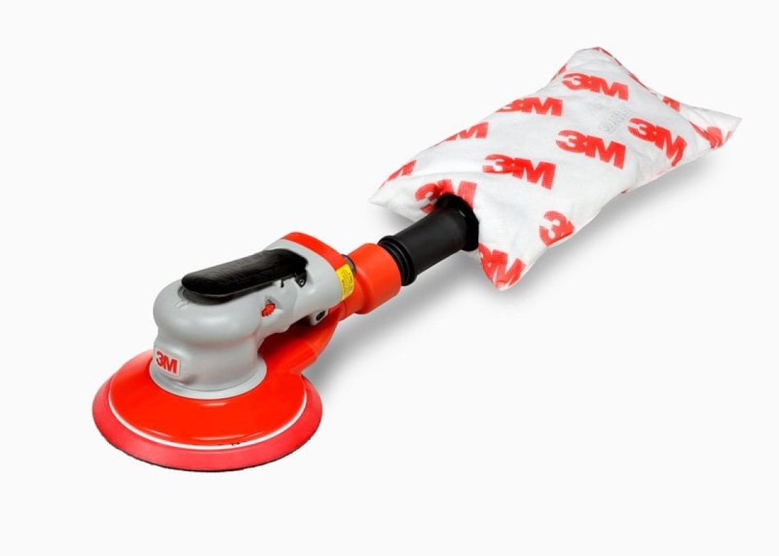 3M™ Self-Generated Vacuum Random Orbital Sander, 152 mm, 8 mm orbit